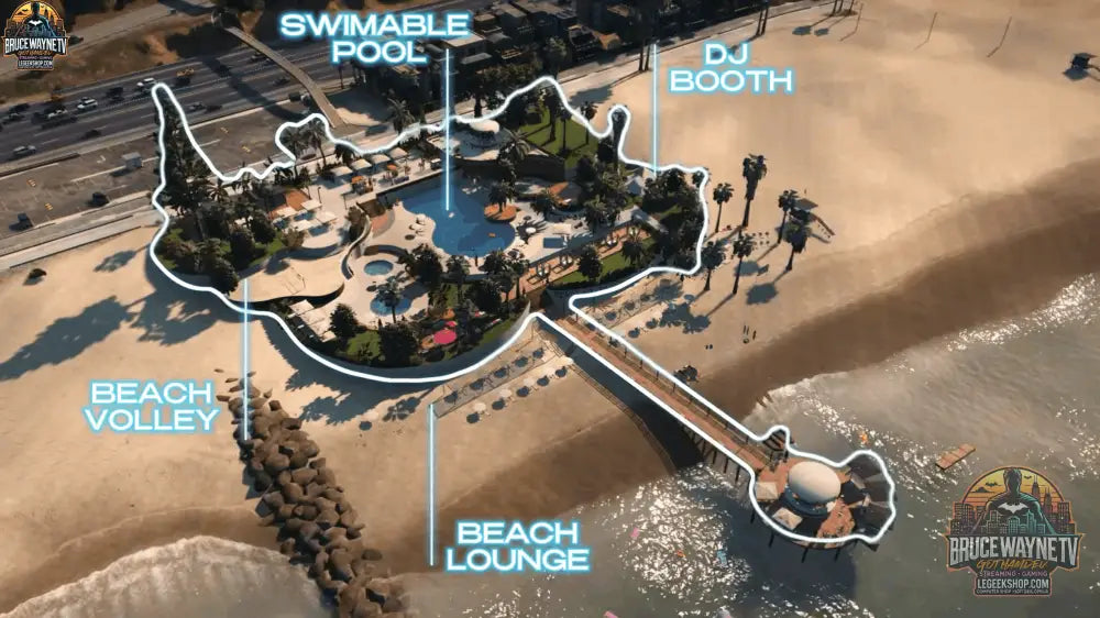 Guide d'achat : Paradise Beach Club - MLO FiveM Luxe Pacific Bluffs