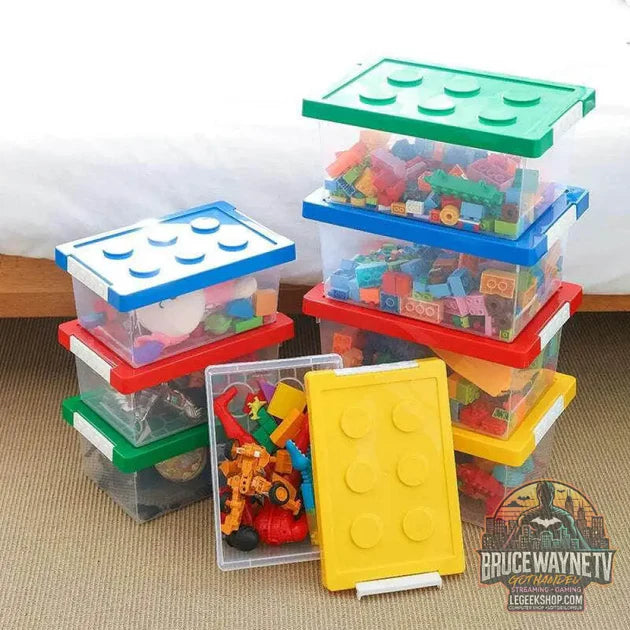 Guide d'achat : 🧸 Boîte de Rangement Empilable – Organisateur Blocs de Construction & Jouets | Taille S ou L