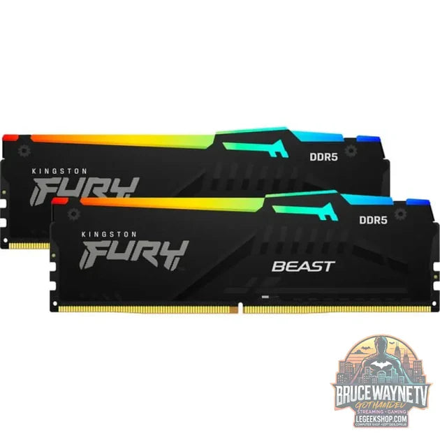Guide d'achat : Kingston FURY FURY Beast RGB 16 Go (2×8 Go) DDR5-5600 Dual-Kit RGB