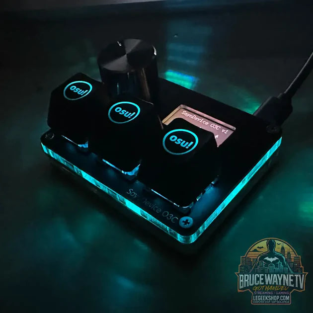 Guide d'achat : Mini Clavier Mécanique BTXETUEL SayoDevice OSU O3C – Switchs Magnétiques Roses | Écran IPS & Ultra-Vitesse