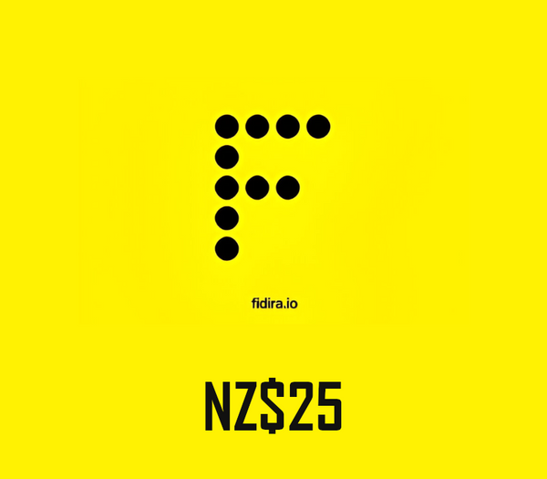 Fidira NZ$25 Gift Card NZ