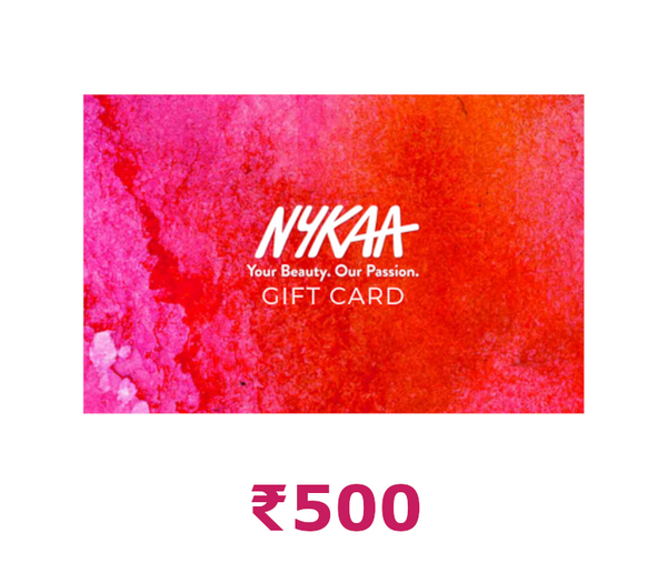 Nykaa ₹500 Gift Card IN