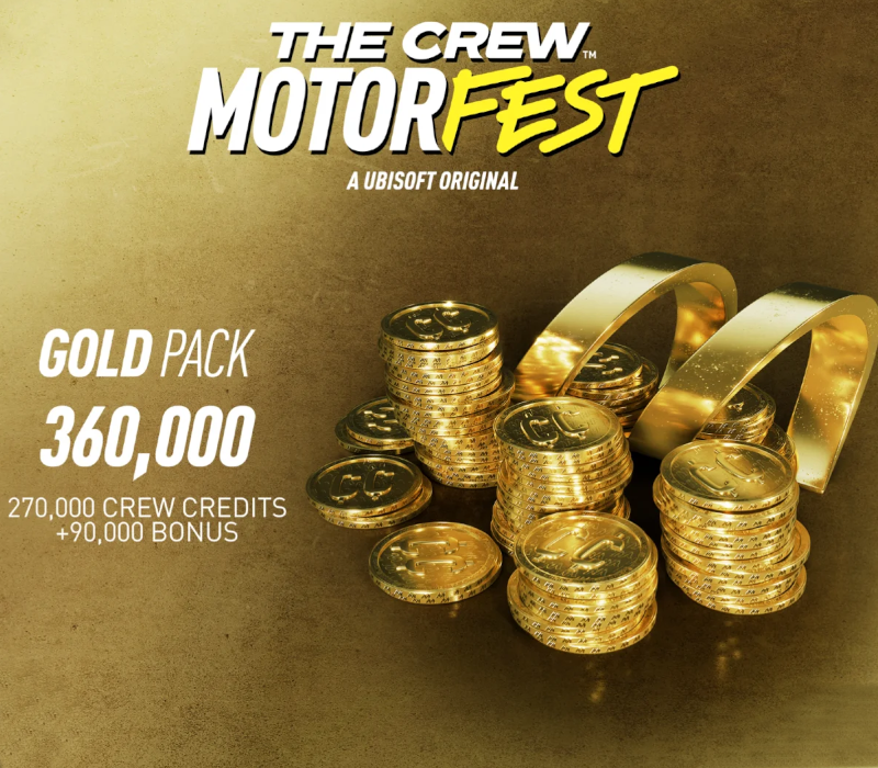The Crew Motorfest VC Gold Pack - 360,000 Crew Credits DLC US XBOX One /