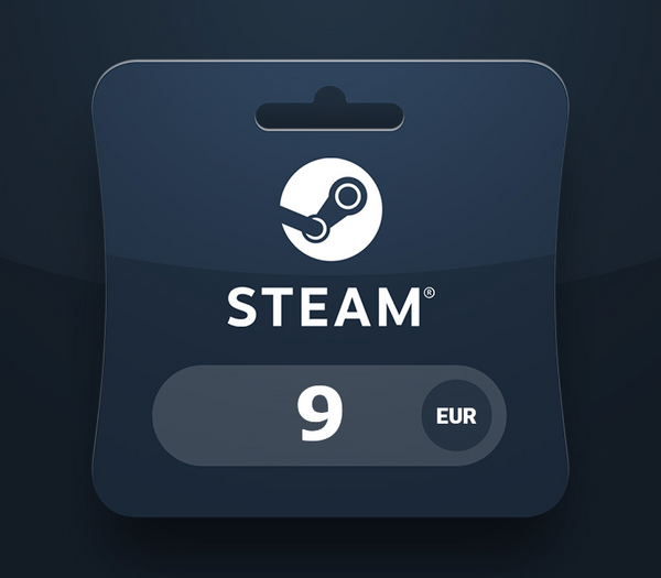 Steam Wallet EUR 9 Gift Card