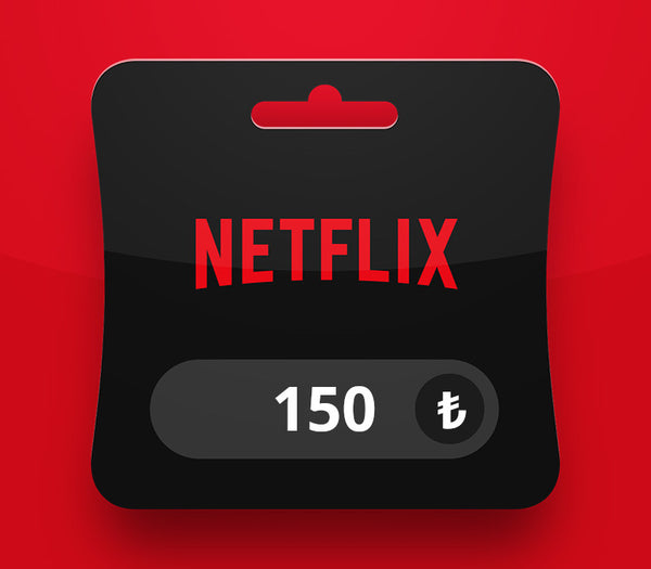 Netflix TRY 150 Gift Card TR