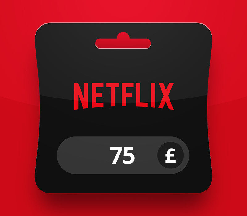 Netflix GBP 75 Gift Card