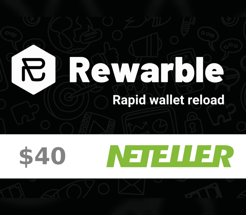 Rewarble Neteller $40 Gift Card