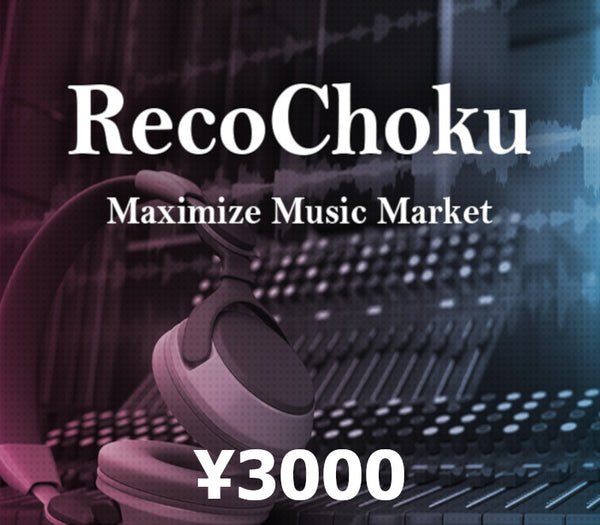 Recochoku ¥3000 Gift Card JP