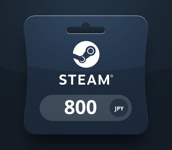 Steam Wallet JPY 800 Gift Card JP