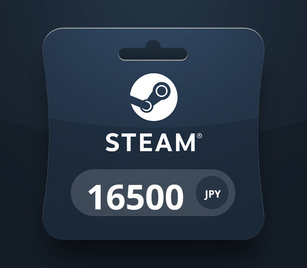 Steam Wallet JPY 16500 Gift Card JP