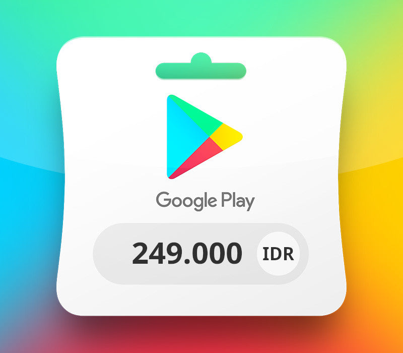 Google Play IDR 249000 Gift Card ID