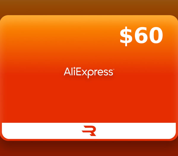 Rewarble AliExpress USD 60 Gift Card