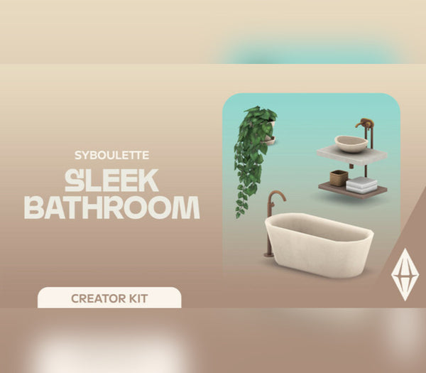 The Sims 4 - Sleek Bathroom Kit DLC