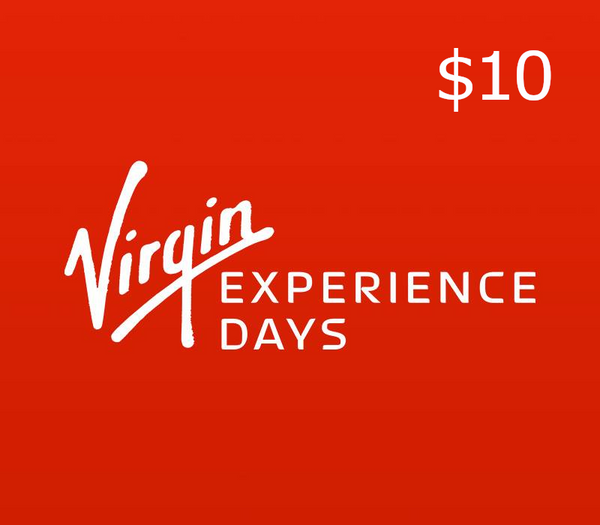 Virgin Experience Days $10 Gift Card