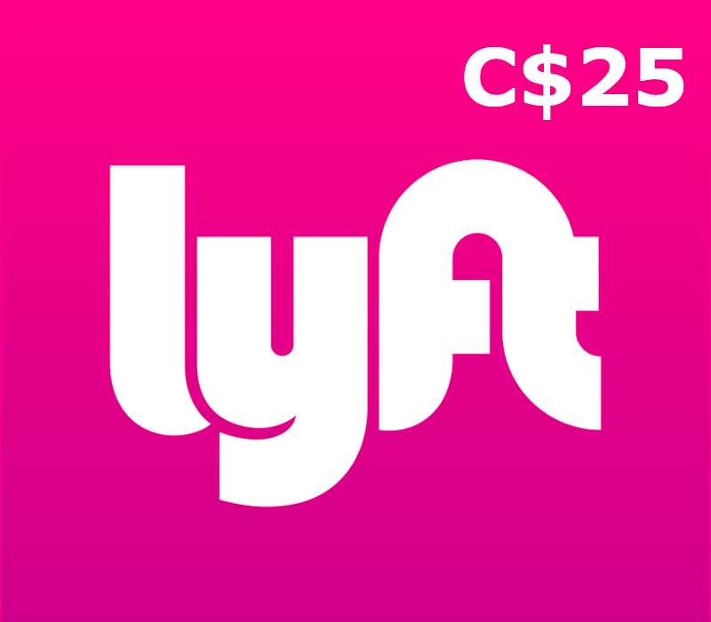 LYFT C$25 Gift Card CA