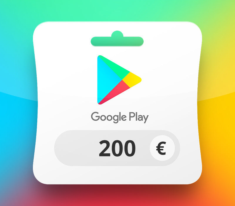 Google Play EUR 200 Gift Card BE