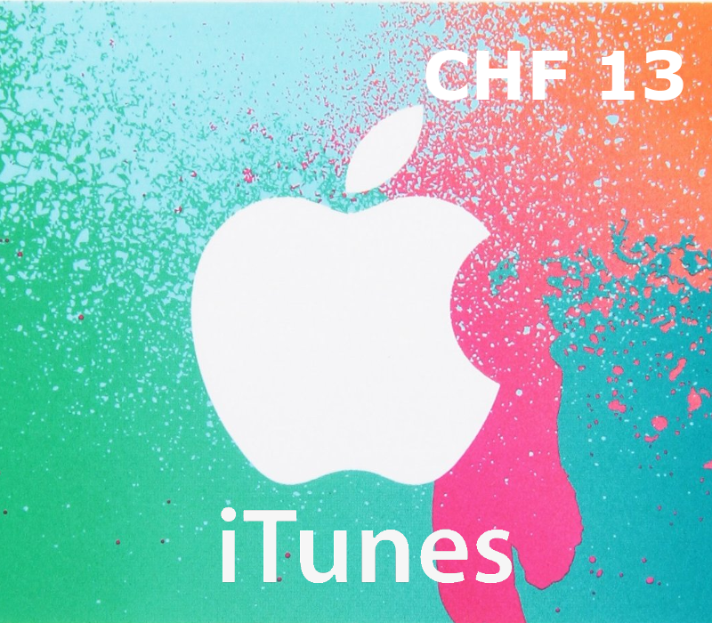 iTunes 13 CHF Card CH