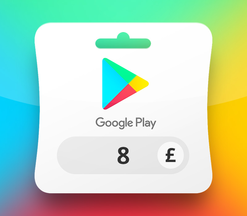 Google Play GBP 8 Gift Card