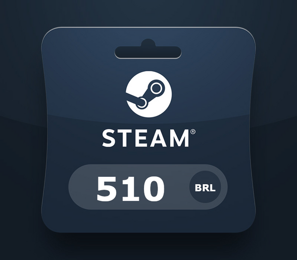 Steam Gift Card BRL 510 BR Activation Code