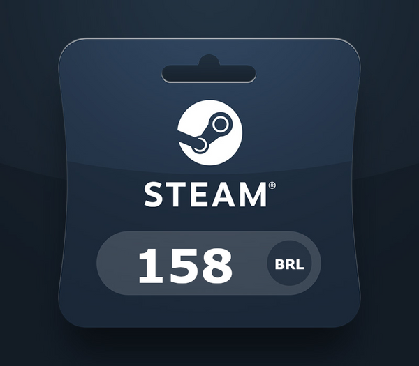 Steam Gift Card BRL 158 BR Activation Code