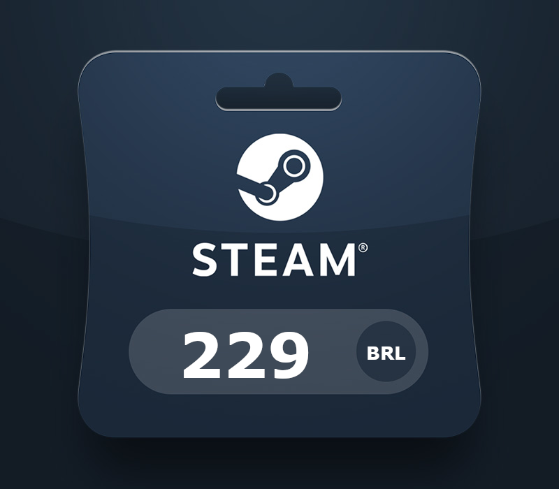 Steam Gift Card BRL 229 BR Activation Code
