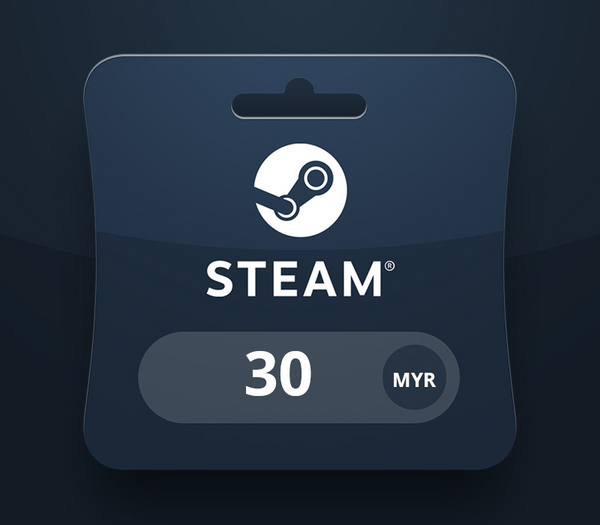 Steam Wallet MYR 30 Gift Card MY