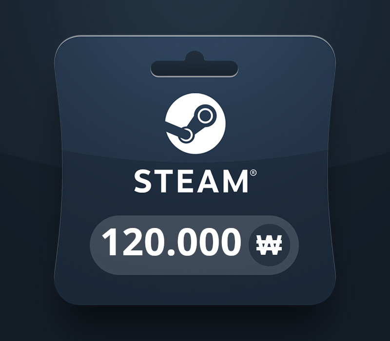 Steam Gift Card KRW 120000 KR Activation Code