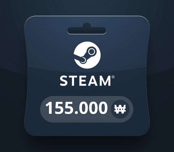 Steam Gift Card KRW 155000 KR Activation Code