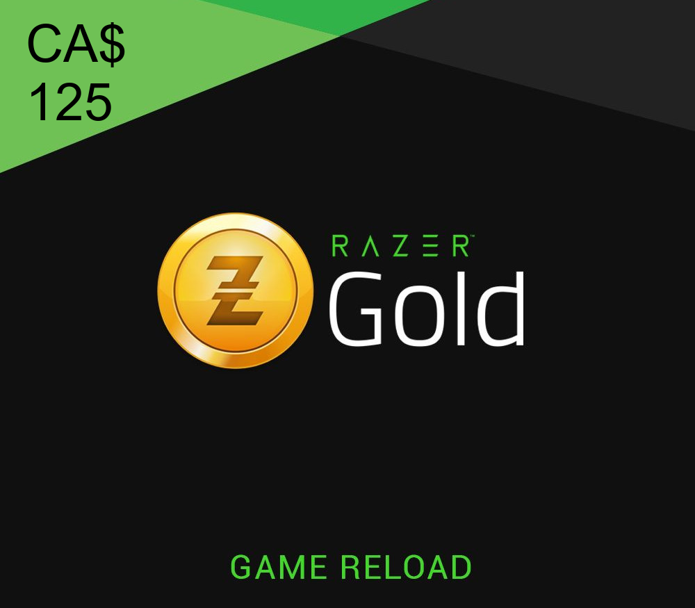 Razer Gold CAD 125 CA