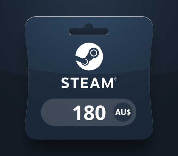 Steam Wallet AUD 180 Gift Card AU