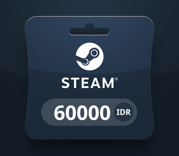 Steam Wallet IDR 60000 Gift Card