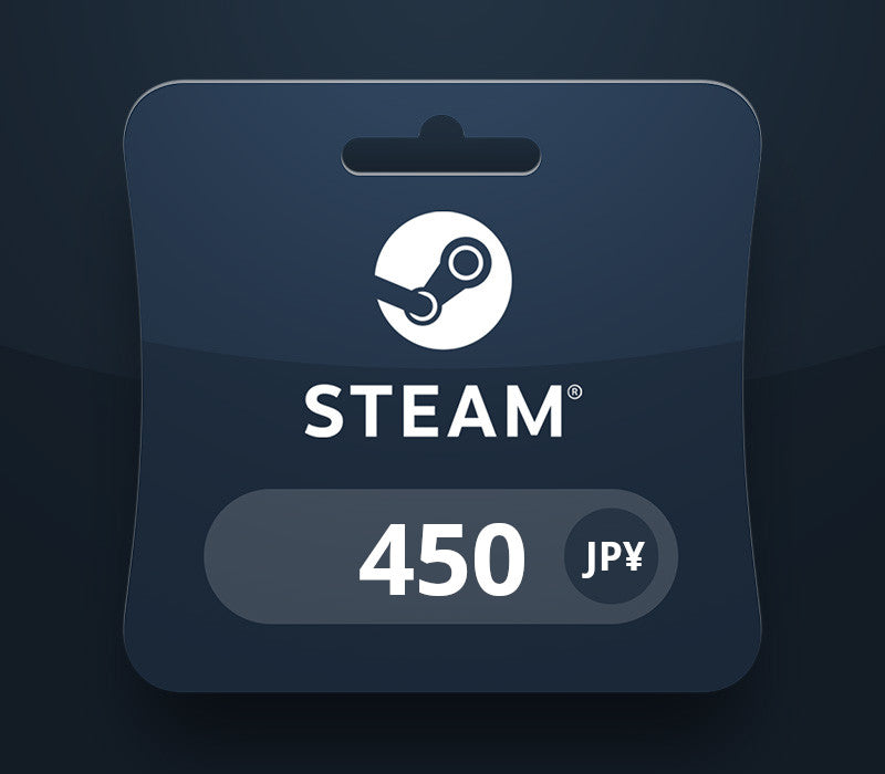 Steam Wallet JPY 450 Gift Card JP