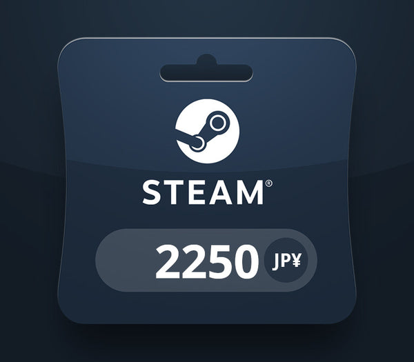 Steam Wallet JPY 2250 Gift Card JP