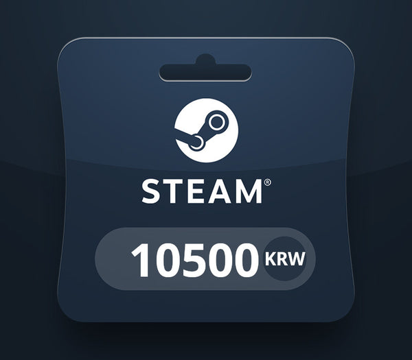 Steam Wallet KRW 10500 Gift Card KR