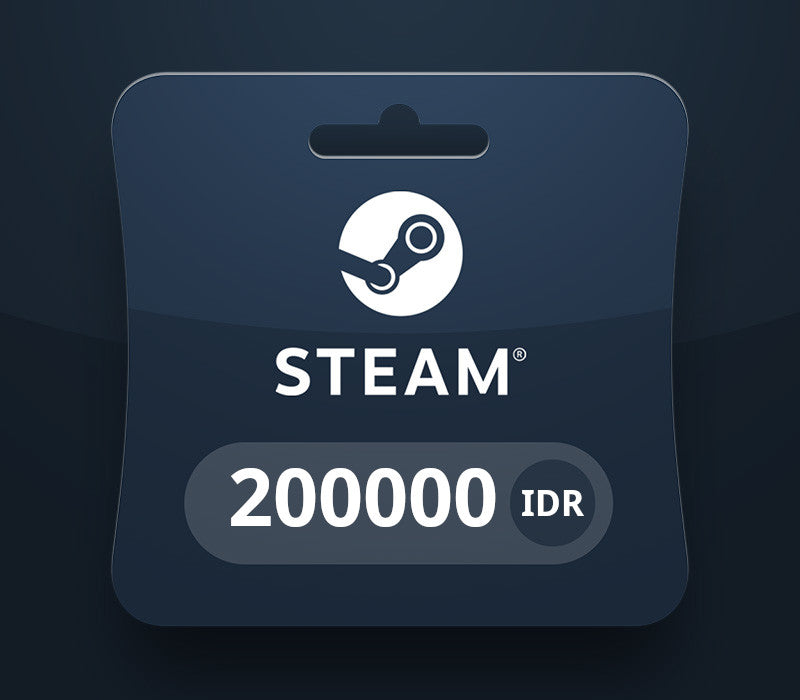 Steam Wallet IDR 200000 Gift Card ID