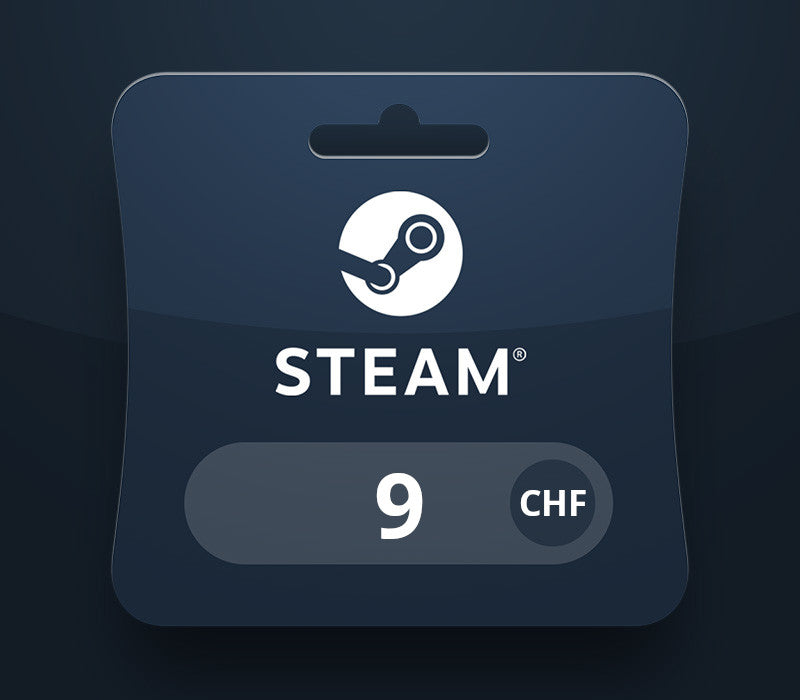 Steam Wallet CHF 9 Gift Card CH