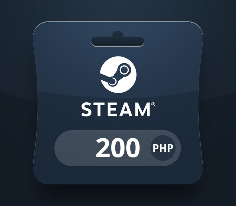 Steam Wallet PHP 200 Gift Card PH