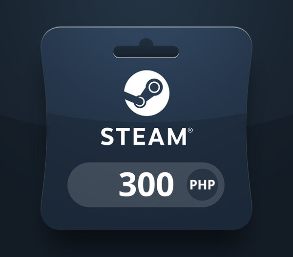 Steam Wallet PHP 300 Gift Card PH