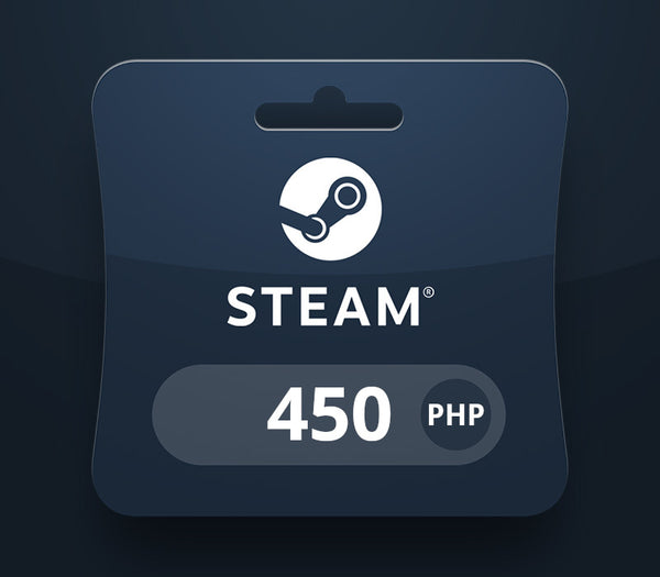 Steam Wallet PHP 450 Gift Card PH