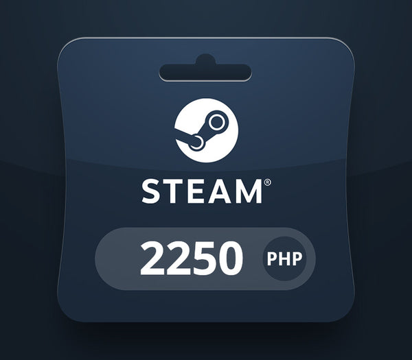 Steam Wallet PHP 2250 Gift Card PH