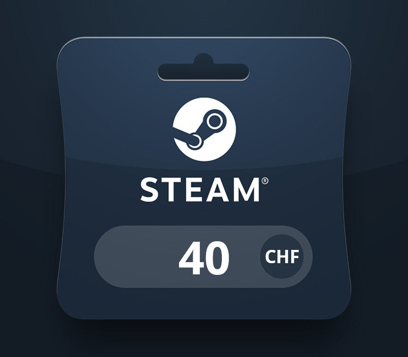 Steam Wallet CHF 40 Gift Card CH