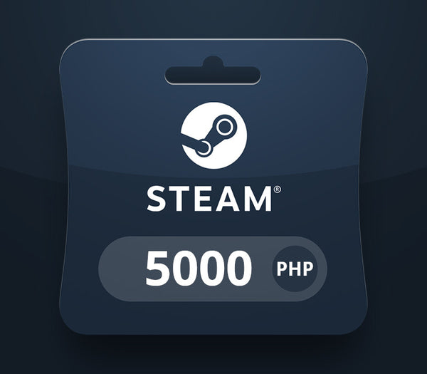 Steam Wallet PHP 5000 Gift Card PH
