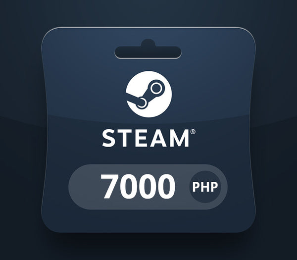 Steam Wallet PHP 7000 Gift Card PH