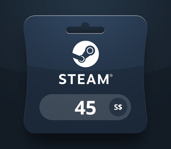 Steam Wallet SGD 45 Gift Card SG