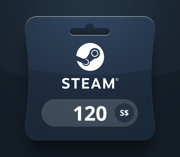 Steam Wallet SGD 120 Gift Card SG