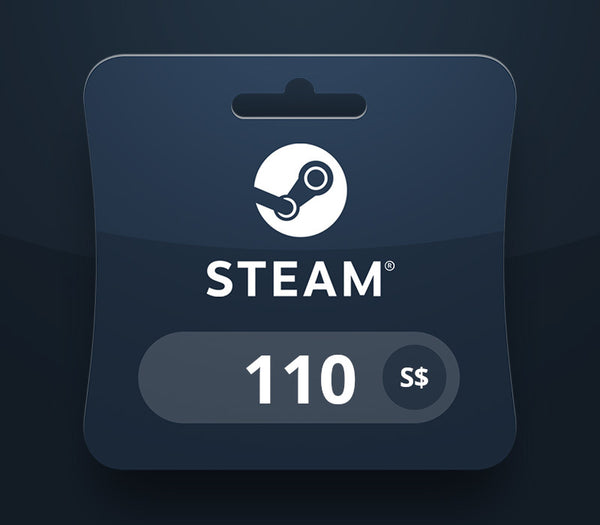 Steam Wallet SGD 110 Gift Card SG