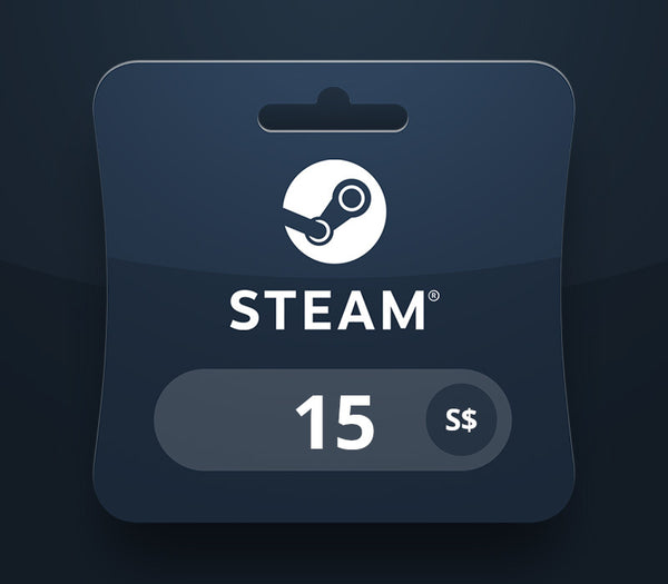 Steam Wallet SGD 15 Gift Card SG