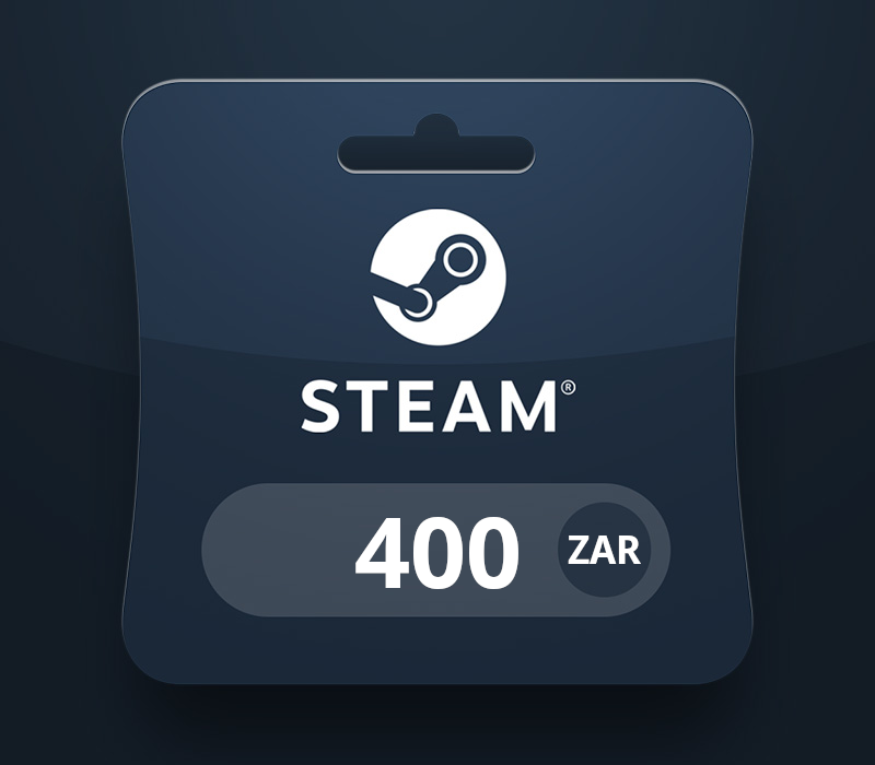 Steam Wallet ZAR 400 Gift Card ZA