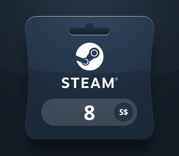 Steam Wallet SGD 8 Gift Card SG