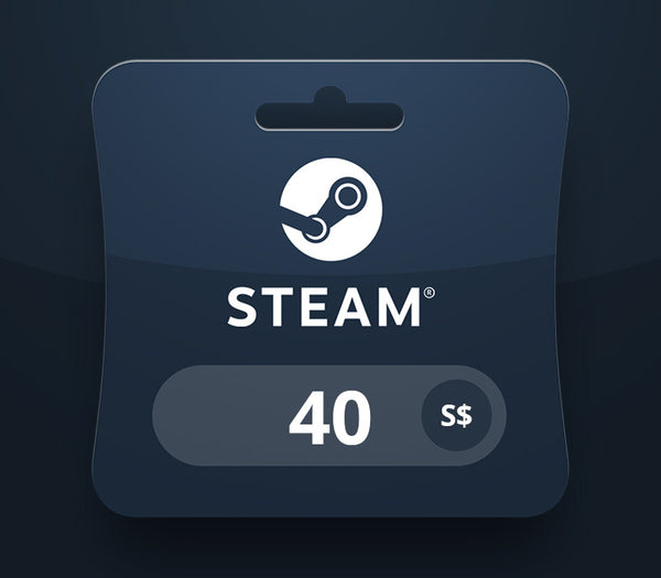 Steam Wallet SGD 40 Gift Card SG